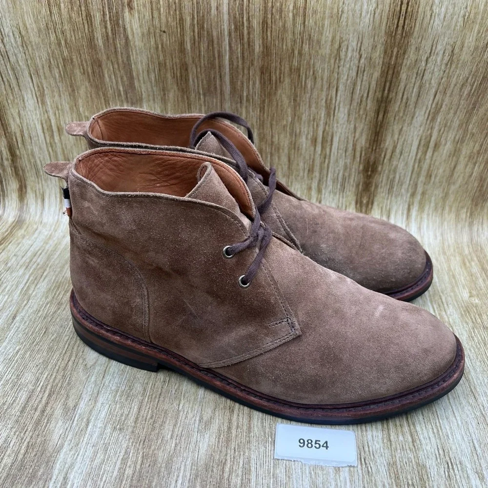 Allen Edmonds Chandler Chukka Boots Men's Size 9 Brown Suede Lace Up‎ 5836